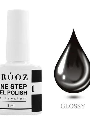 Crooz однофазний гель лак one step gel polish №01 8мл, шт