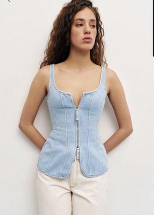 Джинсовий корсет must have