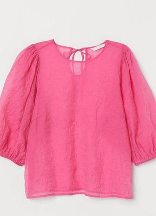 Блуза нежного розового цвета от h&amp;m