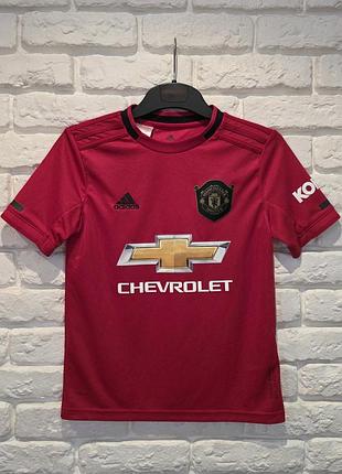Футболка adidas manchester lavae на 9-10років, 134-140см