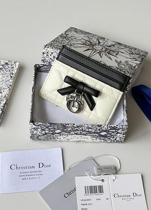 Жіночий картхолдер dior з бантом