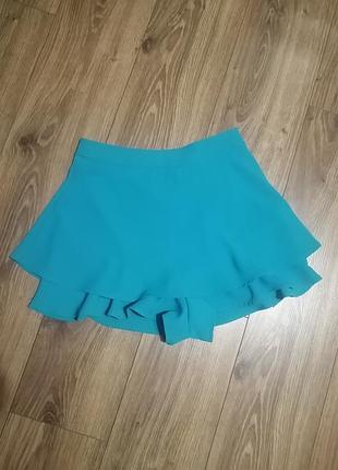 Шорти-спідниця жіночі zara, р. s