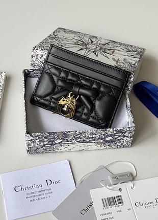 Жіночий картхолдер dior з бантом