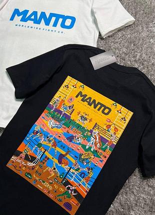 Футболка manto зал черная