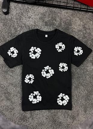 Футболка denim tears чорна