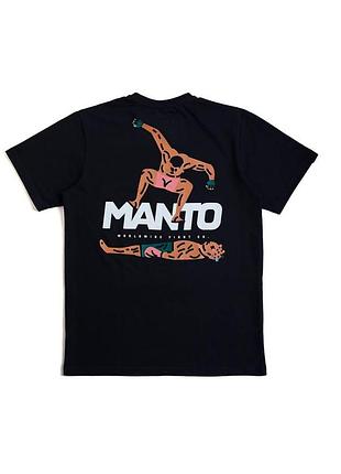Футболка manto stomp чорна
