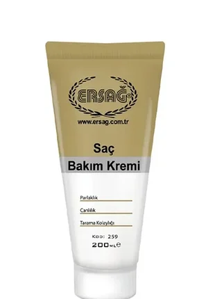 Бальзам для ухода за волосами ersag sac bakim kremi, 200 мл