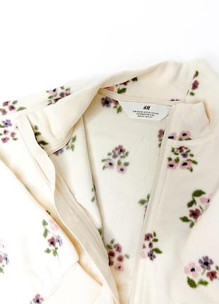 Кофта флісова на дівчинку h&m 3