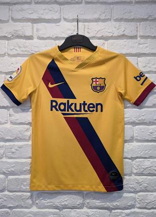 Футболка nike barcelona на 8-9років, 128-137см