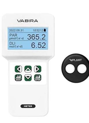 Професійний бездротовий квантовий par/dli метр vabira vbr-200