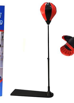 Боксерська груша dq-150 на стійці в коробці р.53,5x9x16,5 см yg toys