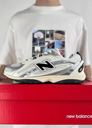 New balance 204l white metallic black