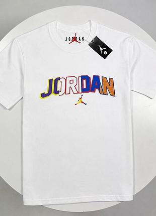 Футболка jordan біла new m