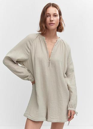 Комбінезон ромпер комбез літній костюм ромпер з шортами комбинезон с шортами