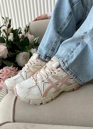 Жіночі кросівки asics gel kahana 8 pink beige