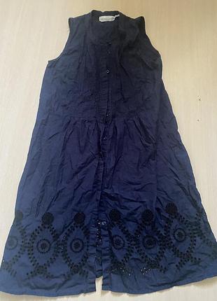 Сукня на ґудзики h& m котон