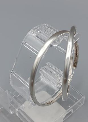 Серебряные серьги кольца 925 диаметр 6см