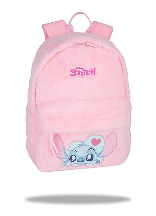 Рюкзак coolpack 16 stitch pink меховой (f151004)
