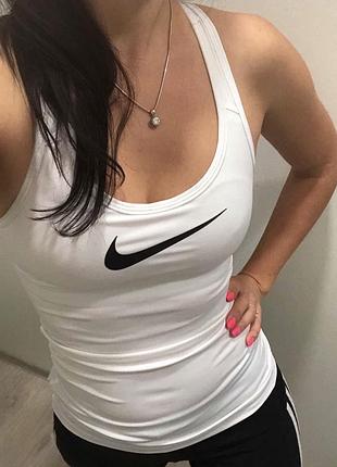 Спортивна жіноча майка топ nike flex swoosh tank розмір м