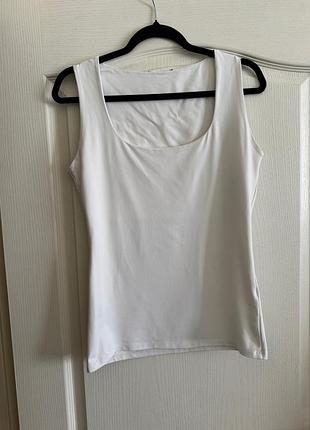 Жіноча базова біла майка zara xl оригінал