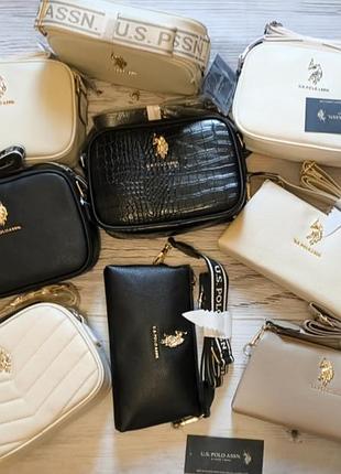 Сумки us polo assn оригінал! кросбоді сумочка calvin klein