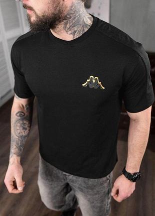Футболка kappa black 4 дл6475