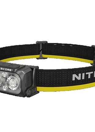 Ліхтар налобний nitecore nu25 mct (uhe led, 400 люмен, usb-c)