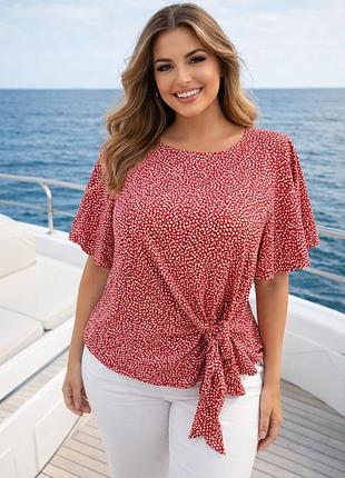 Невероятная блузка блуза из вискозы размер l-xl (48-50)
