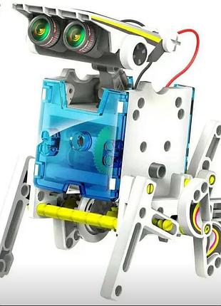 Конструктор робот sunkid robotics educational solar robot 14 в 1 на солнечной батарее - stem конструктор абор робототехники 3