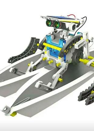 Конструктор робот sunkid robotics educational solar robot 14 в 1 на солнечной батарее - stem конструктор абор робототехники 4