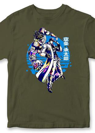 Футболка аніме "jojo" джоджо 2 хакі, xl