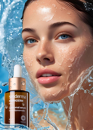 Hidraderm hyal liposomal serum гіперзволоження на всіх рівнях шкіри