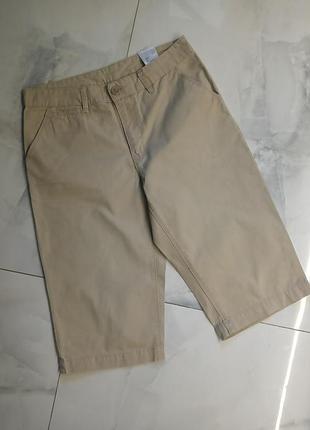Шорты бежевые кэмэл на мальчика 170 р или м, бренд h&amp;m
