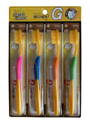 Зубна щітка із золотим напиленням medicare golg toothbrush