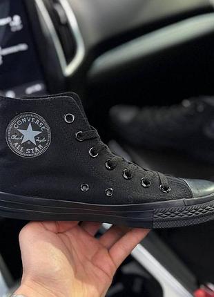 Converse all star black