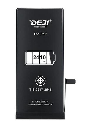 Посилений акумулятор deji 2410 mah для iphone 7 4.7 a1660 a1778 a1779 a1780