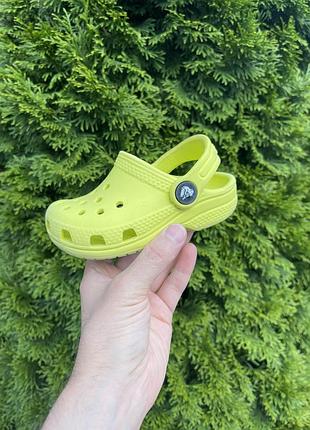 Крокси дитячі crocs c6