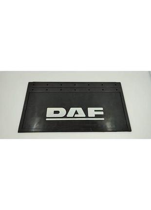 Бризговик з написом daf 650x350mm рельєфний напис 1шт