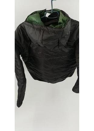 Куртка жилет + капюшон без напису xxl чорна нова