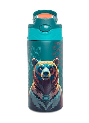 Пляшка coolpack bono bear для води 350 мл металева (z10968)