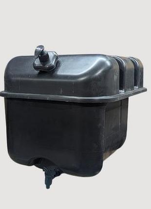 Резервуар для води з краном 50l+дозатор мила чорний