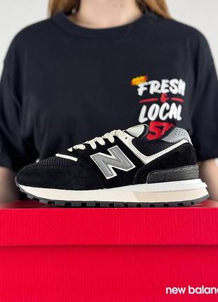 New balance 574 legacy black white
