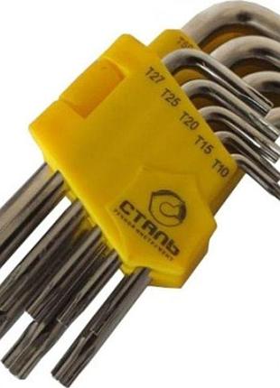 Набір ключів ізогнутих torx довгі t10-t50 9-шт