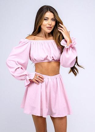 Костюм slavni liana жіночий рожевий