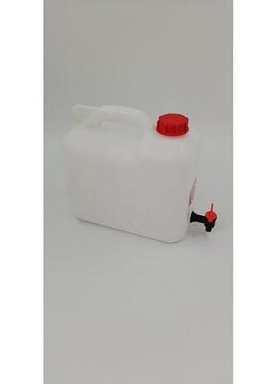 Резервуар для води з краном 10l білий 8шт в упаковці
