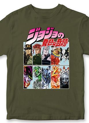 Футболка аниме "jojo" джоджо 9