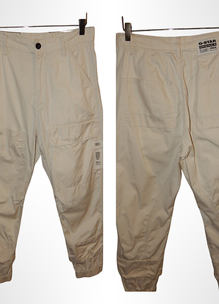 Женские брюки-карго g-star raw tapered cargo pants wmn. size w27 l32 (с нюансом)