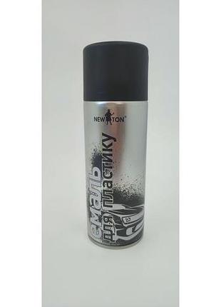 Фарба структурна для пластику чорна 400ml black newton можливо наносити без грунту !!!