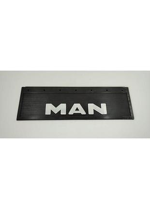 Бризговик з написом man 650x220mm рельєфний напис 1шт
