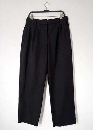 Черные женские брюки штаны палаццо primark